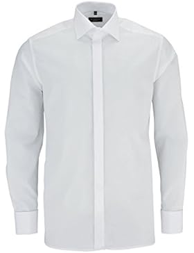ETERNA Modern Fit Galahemd extra langer Arm o.Mansch.-knopf weiß AL 68