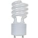 Produktbild Sunlite SL18/GU24/41 K SL18/GU24/41 K 18-watt GU24 Spiral Energy Saving GU24 Grundlage CFL Light Bulb, Cool White by Sunlite