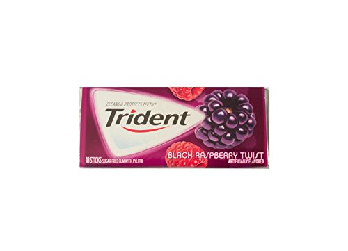Preisvergleich Produktbild Trident Gum Black Rasperry Twist
