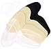 Produktbild itPlus 3 Paar Fersenstützen Schuhe Unterstützung Komfort Grip Einlegesohlen Kissen Blasenschutz T-Form High Heel Pads mit Extra1 Paar Fußpolster für Damen