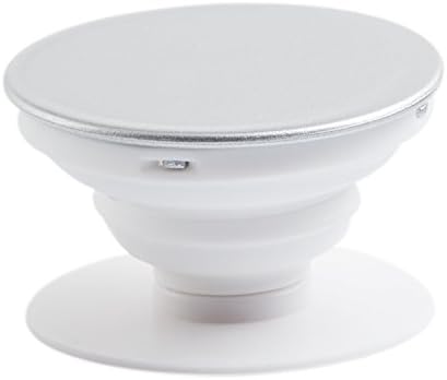 Electroplate Mounts and Holder, Expanding Stand pop Grip Mount Sockets for Cellphones and Tablets-Silver