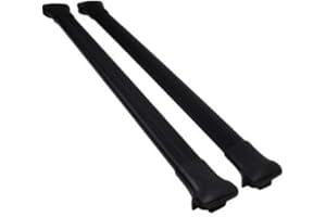 GENERIC CrossAuto Tuning pour Dacia Duster 2018-2023 Barres de Toit Railing Porte-Bagages de Voiture en Alu Noir