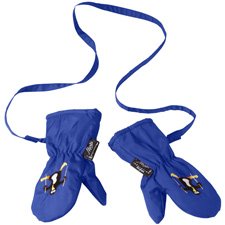 Manbi Baby & Toddler Snowflake Mittens with detachable glove retainer