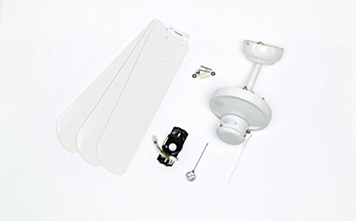 Westinghouse Lighting Deckenventilator Industrial, mit Sommer-Winterlauf, Gehäusefarbe weiß, ø 122 cm 7833740 - 3