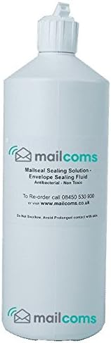 Mailcoms Folding Inserting Machine Sealing Solution - Sponges and Brushes Protection from Odours - 1L