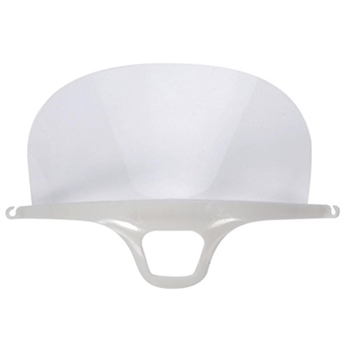 qhj 10 x Kunststoff wiederverwendbar Hygiene Sanitär Maske transparent permanent Anti-Fog Kit - 6