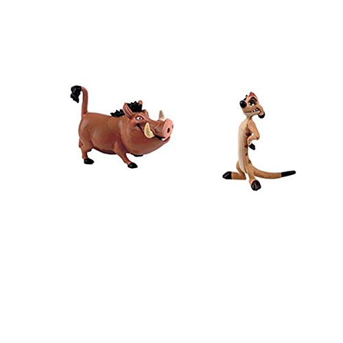Bullyland Timon 12533 and Pumbaa 12534 Disney Lion King Playset