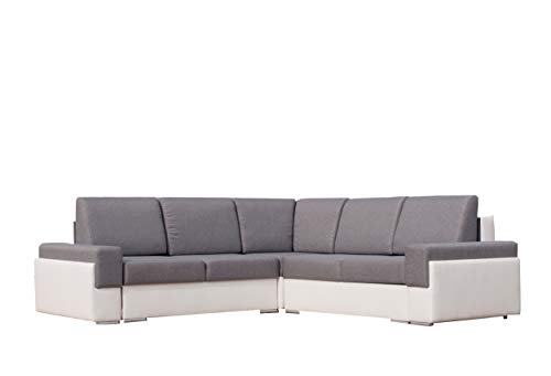 Meublo Canapé Dangle Convertibles Tissu Et Simili Cuir