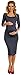 Happy Mama Women's Maternity Stretch Jersey Dress Ruched Waist. 939p (Blue Grey, 12)