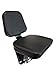 Price comparison product image Klara Seats Tractor Seat Passenger Seat PVC Black
