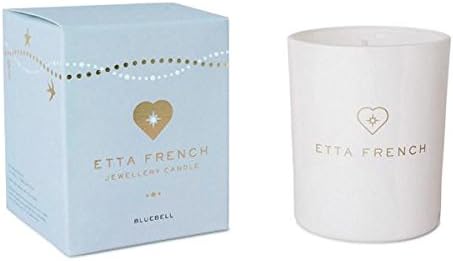 Luxury Jewellery Candle - Bluebell fragrance by Etta French (contains a real jewellery surprise)
