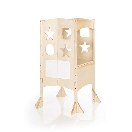 Preisvergleich Produktbild Guidecraft Kitchen Helper G97325 - Sicherheitsstand aus Birkenholz, natural