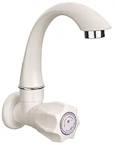 Stylera Sink Polo Cock for Kitchen Round Spout Taps, Shower and Bathroom Fittings and Faucets Water Taps, Valve Stop Cock