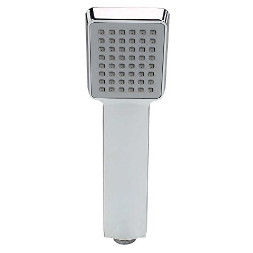 Hochwertige Design-Brause QUADRO für exzellentes Duschvergnügen | SANIXA quadratischer Duschkopf mit Schlauch | Duschbrause Set Duschschlauch 150cm Hand-Brause mit Brauseschlauch recht-eckiger Brausekopf Duschset - 5