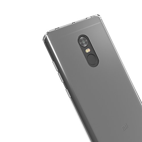 Funda Xiaomi Redmi Note 4  GeeRic Transparente Silicona Fundas para Xiaomi Redmi Note 4 Carcasa Suave Gel Funda Case Cover 5 5 Pulgadas 