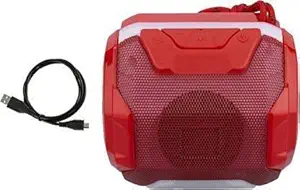 Toughway A005 10 W Bluetooth Speaker (Red, Stereo Channel)