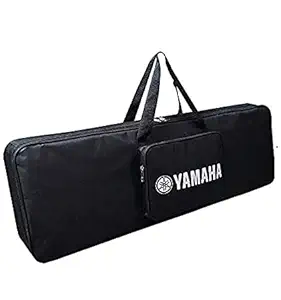 Deepika Musical Keyboard Bag Compatible with YAMAHA PSR-E373 PSR-E 363 (Black) PADDED BAG