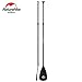 Produktbild Yaoaomon Aluminum Titanium Paddle Adjustable Travel Stand-up Paddle Surfing Board Black Aluminum