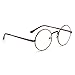 Produktbild Retro Runde Brille Mit Fensterglas Damen Herren Brillenfassung