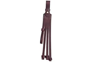 VlaMiTex J20 Porta Selvaggina in Pelle, Rosso - Marrone, Piccolo