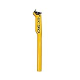Amplia gama de aplicaciones: poste de asiento universal utilizado para la mayoría de los tipos de bicicletas plegables, bicicletas de carretera y bicicletas de montaña.
