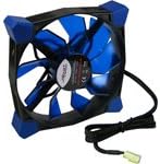 CobaNitrox N-120-B Gehäusel1/4fter (Silicia Gel, 120mm) LED blau