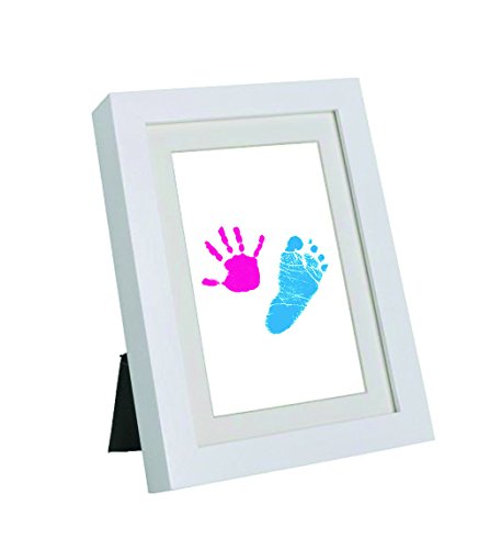 MAGISCHES BABY ABDRUCKSET – ohne Farbe, ohne Gips, direkt auf beschichtetem Papier – von „Baby’s 1st Step“ - 6