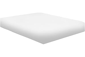 NIYS LUXURY BEDDING Finest 100% Egyptian Cotton 16" 40CM Extra deep Fitted Sheets 15 Colours Single Double King Super King (White, King)