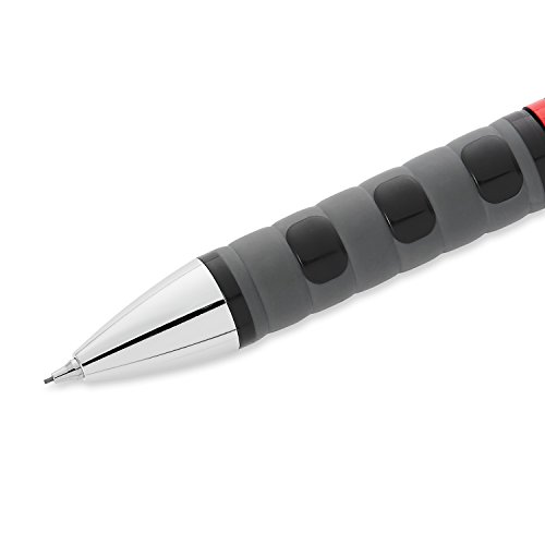rOtring Tikky 3 in 1 Druckbleistift / Kugelschreiber / Marker (0,5 mm, schwarzer Korpus, Schreibfarbe schwarz und rot) - 10