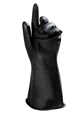 MAPA Professional BUTOFLEX-651 Schutzhandschuhe, Schwarz (2-er Pack)