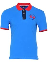 La Martina Polo Poloshirt Hombre Azul Normal Algodón Casual S