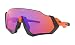 Produktbild Oakley Flight Jacket Matte Black Neon Orange Prizm Trail