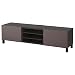 Produktbild IKEA BESTA - TV-Bank mit Schubladen schwarzbraun / valviken dunkelbraun