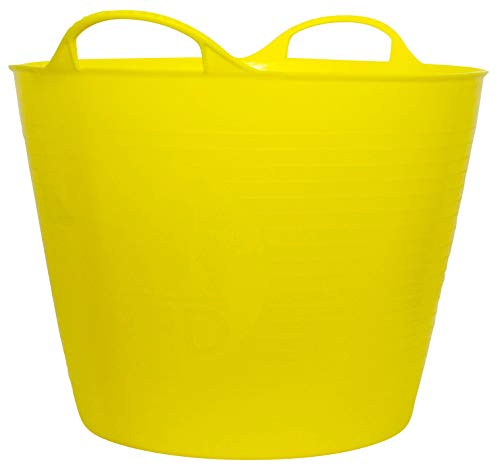 Decco Ltd GORTUB26 Tubtrugs Cubo Flexible, Amarillo, 39x39x30 cm, 26 litros