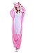 Produktbild Einteiler Pyjama - YousonGirl® Einhorn Kostüm Pyjamas Tierkostüm Schlafanzug Verkleiden Cosplay Kostüm zum Karneval Fasching Halloween (M: Höhe (61.8inch-65.7inch / 158cm-167cm), Rosa)