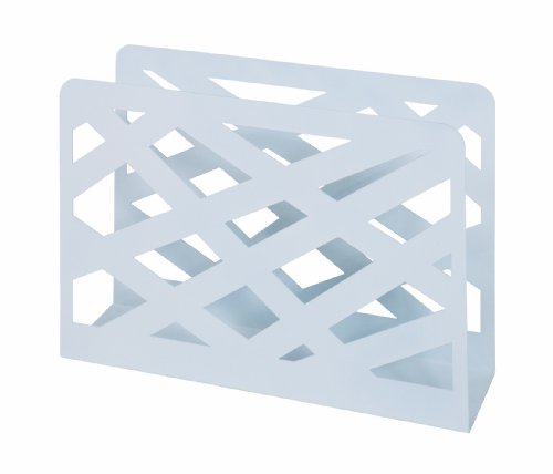 HAKU Möbel 44396 Zeitungsständer 35 x 10 x 26 cm, weiß