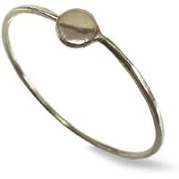 Weißgold Ring, dezent, zierlich, elegant - handgefertigt by SILVERLOUNGE