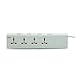 GM 3061- E-Book 4+4 Power Outlet Spike Guard (with Master Switch, Indicator, Safety Shutter, International Sockets & Surge Protector) RS.786.00