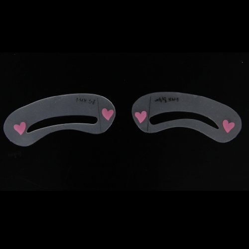 6 Stück 3 Stil Augenbrauen Schablonen Augenbrauen Make up Kosmetik Shaping Vorlage Schönheit Werkzeug - 2