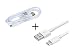 Produktbild Original Samsung Micro Usb 2.0 ECB-DU4AWE Ladekabel Datenkabel und Aktrend Typ C Usb 3.0 / Type C Ladekabel Datenkabel für Samsung Galaxy S8 / S8 + Galaxy A3 ( 2017 ) A5 ( 2017 ) A7 ( 2017 ) , Samsung S7 / S7 Edge , S6 / S6 Edge , Galaxy S5 , S4 , S3 / S3 LTE / Note 6 / Note 5 / Note 4 / Note 3 Google ChromeBook Pixel (2015) Apple MacBook (2015) Nexus 5X , Nexus 6P OnePlus 2 Lumia 950/ 950XL Chromebook Pixel C Nokia N1 MacBook in weiß , AK5F0H angebot von AKTrend®