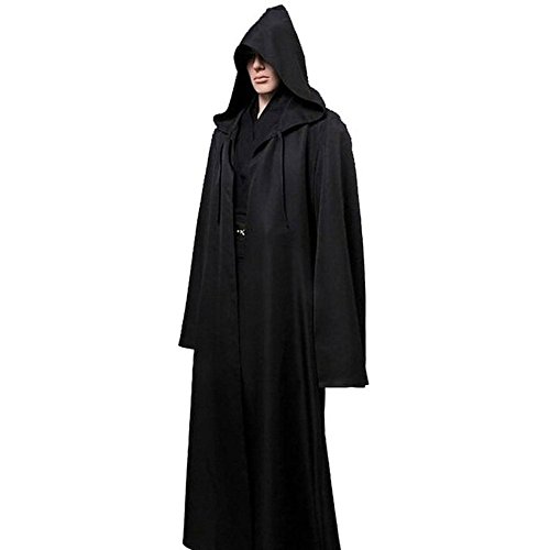 Preisvergleich Produktbild ROPALIA Halloween Kapuzenumhang Cape Robe für Erwachsene