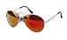 Produktbild Sonnenbrille Stil Piloten- / FBI-Brille 80er Retro- Look, Gläser verspiegelt, Gestell silberfarben