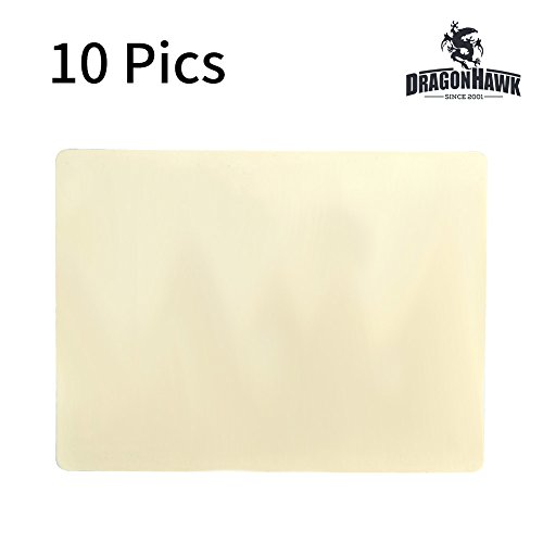 Generic 10 PCS Tattoo Practice Skin for Needle Machine Supply 8X6" skins WS096*10DIY