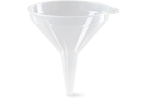 PLASTICFORTE Embudo plastico 21 cm transparente