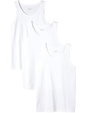 BOSS Hugo Boss Herren Unterhemd Tank Top 3P BM 10111875 02, 3er Pack