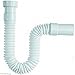 Produktbild TrAdE shop Traesio Rohr Steckdose 1 1/2 Wasser lang für Siphon flexibel Waschbecken Waschbecken Bidet