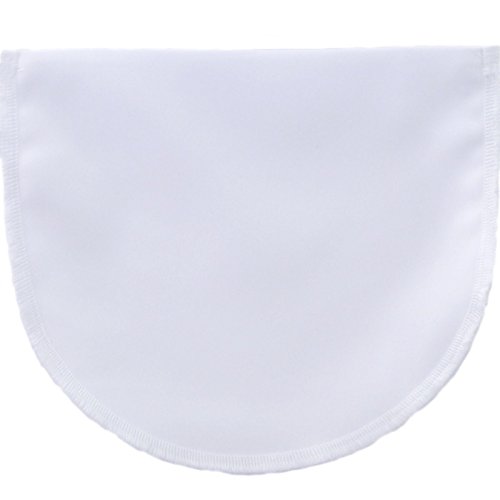 Chemisettes by Anne Women's Modesty Panel Bra Insert White Poly No Lace Sz E