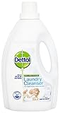 Dettol Antibacterial Laundry Cleanser, 1.5 L - Spring Fresh Cotton, Pack of 4