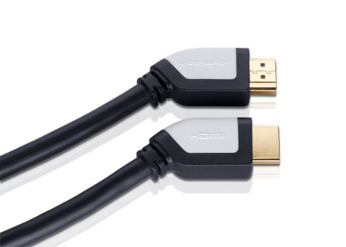 Oehlbach Shape Magic HDMI Kabel | UltraHD 4K 3D HDR | 18 Gbits FullHD 2160p | 2.0 2.0a 2.0b 1.4a kompatibel | sw 2,20 m - 3