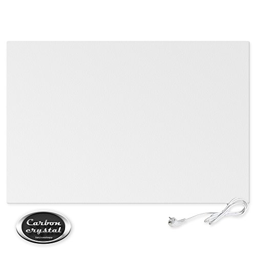 Viesta H900 Infrarotheizung Carbon Crystal (neueste Technologie) Heizpaneel Heizkörper Heizung heating panel ultraflache Wandheizung Weiß - 900 Watt